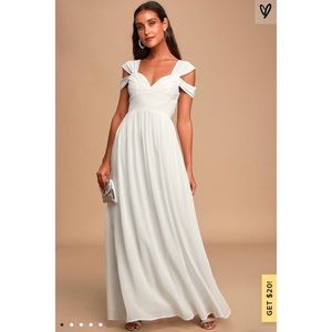 Lulus wedding dress